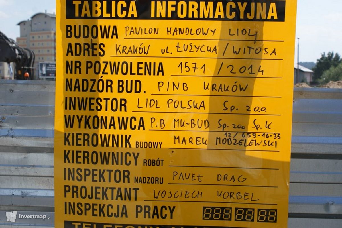 Zdjęcie [Kraków] Pawilon Handlowy "LIDL", ul. Witosa fot. Damian Daraż 