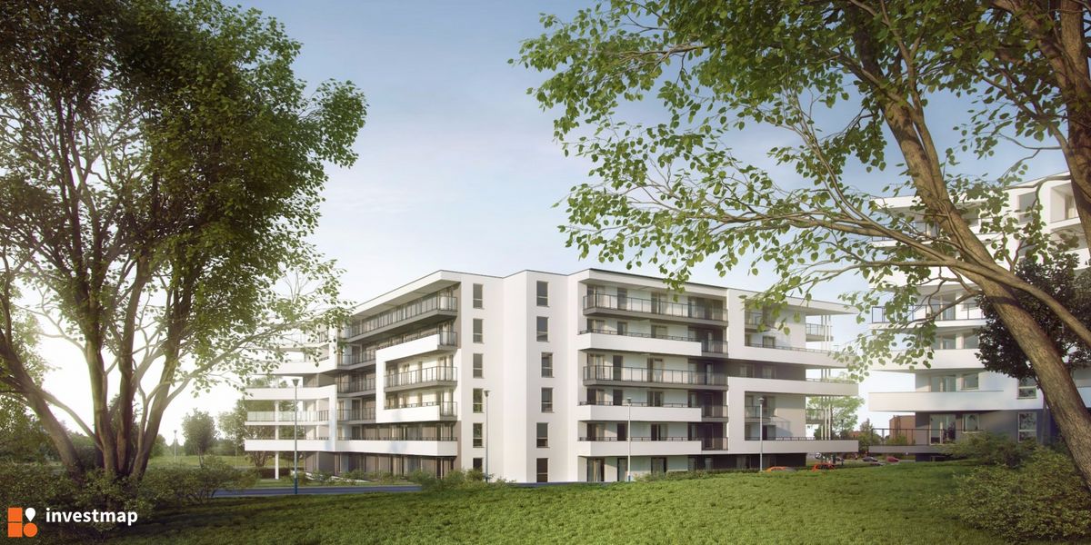 Wizualizacja [Kraków] Apartamenty, ul. Rydygiera (etap I i II) dodał Damian Daraż 