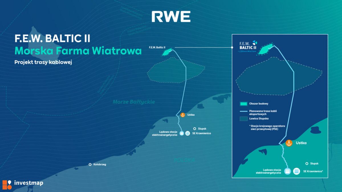 Wizualizacja Morska farma wiatrowa F.E.W. Baltic II dodał Wojciech Jenda