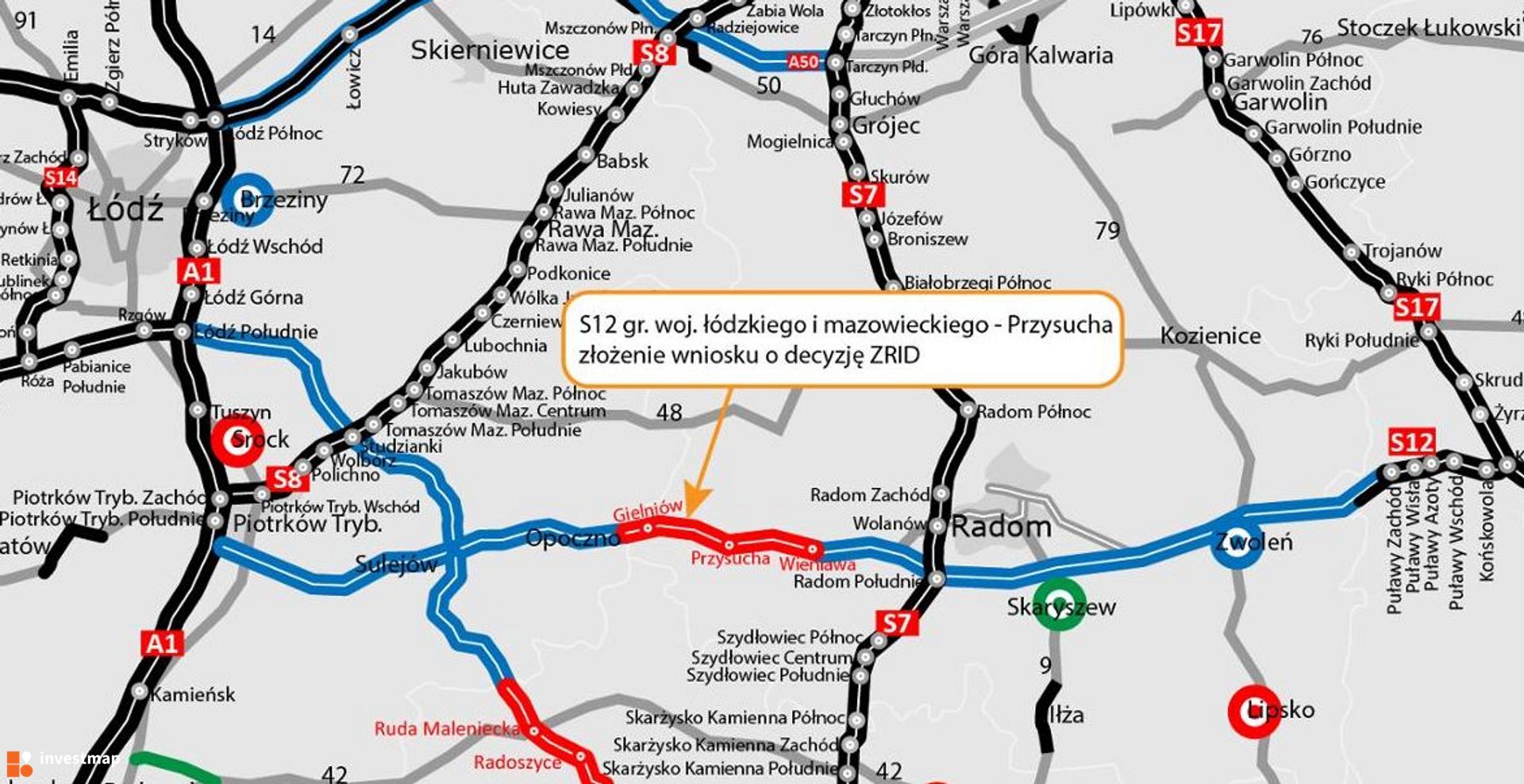 Ważny krok dla budowy drogi ekspresowej S12 w woj. mazowieckim