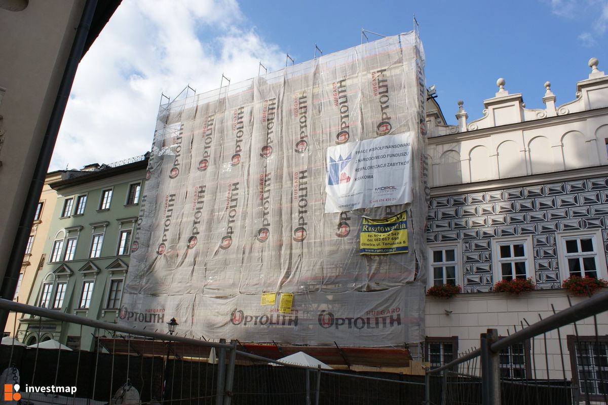 Zdjęcie [Kraków] Remont Kamienicy, Plac Mariacki 3 fot. Damian Daraż 