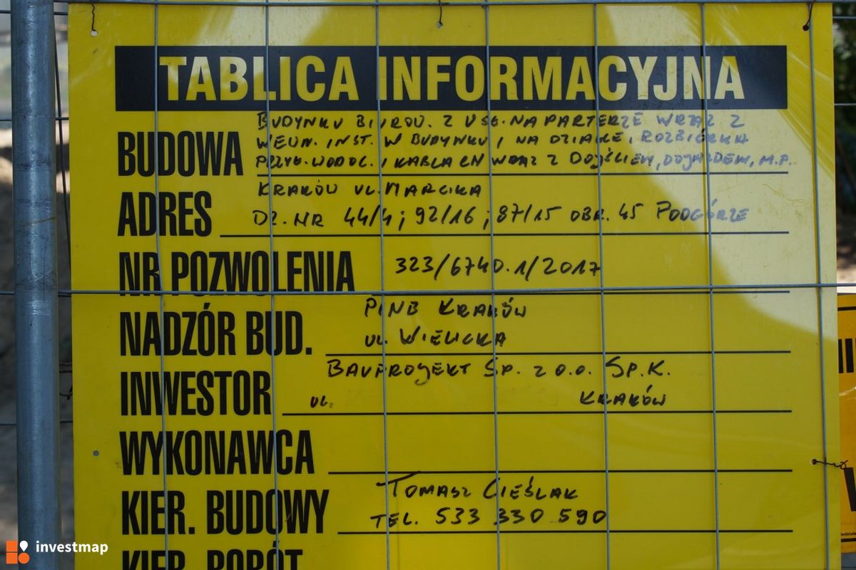 Zdjęcie [Kraków] Budynek Biurowy, ul. Marcika fot. Damian Daraż 