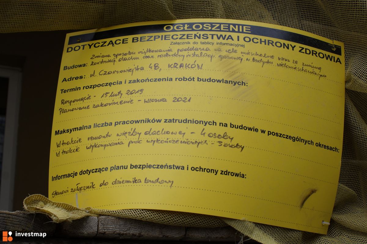 Zdjęcie [Kraków] Czarnowiejska 48 fot. Damian Daraż 