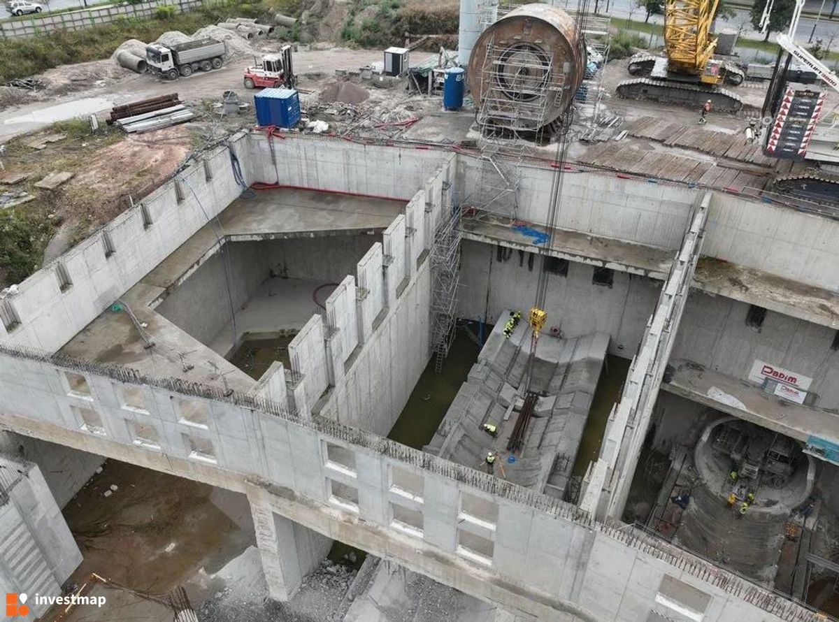 Zdjęcie Tunel średnicowy w Łodzi fot. Orzech 