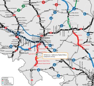 Wybrano wykonawcę kolejnego odcinka drogi ekspresowej S8 na Dolnym Śląsku