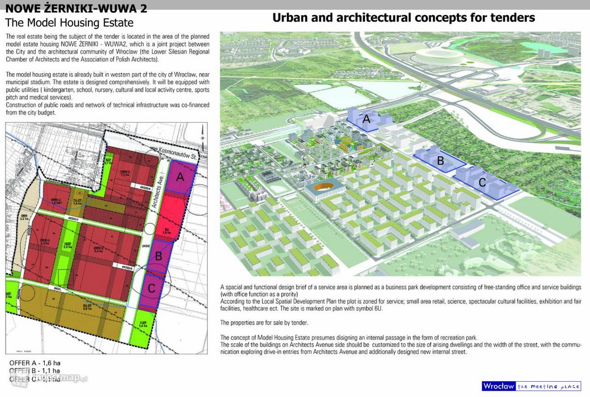 Wizualizacja Działka, al. Architektów / ul. Kosmonautów dodał Orzech 