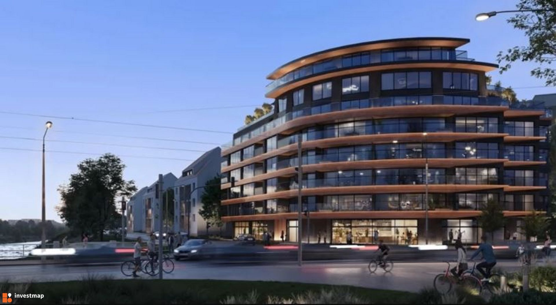Przy zabytkowych mostach Trzebnickich powstanie nowoczesny apartamentowiec 