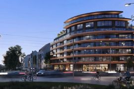 Przy zabytkowych mostach Trzebnickich powstanie nowoczesny apartamentowiec [WIZUALIZACJE]