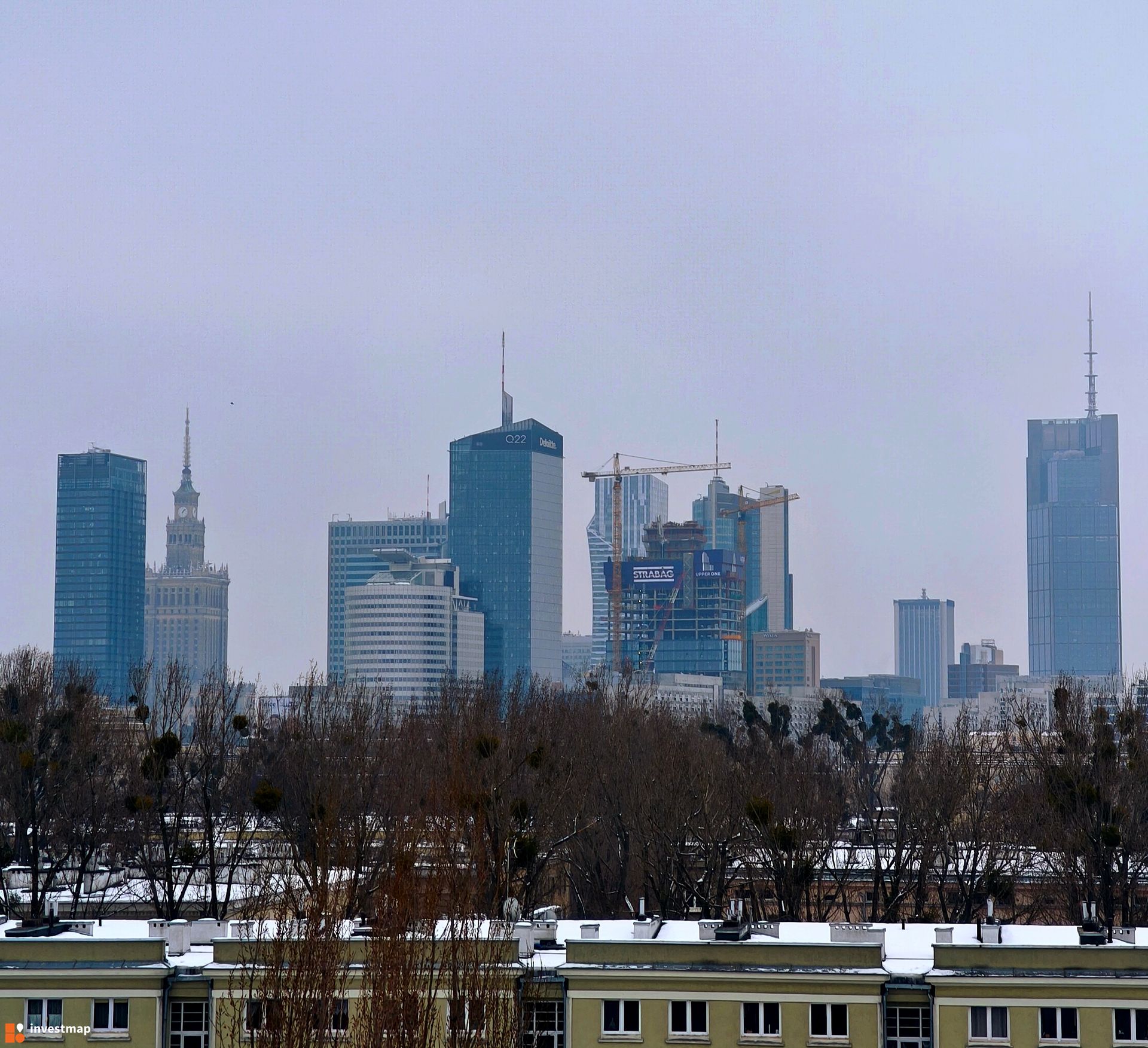 Warszawa: Upper One ze 131,5-metrowym wieżowcem pnie się do góry 