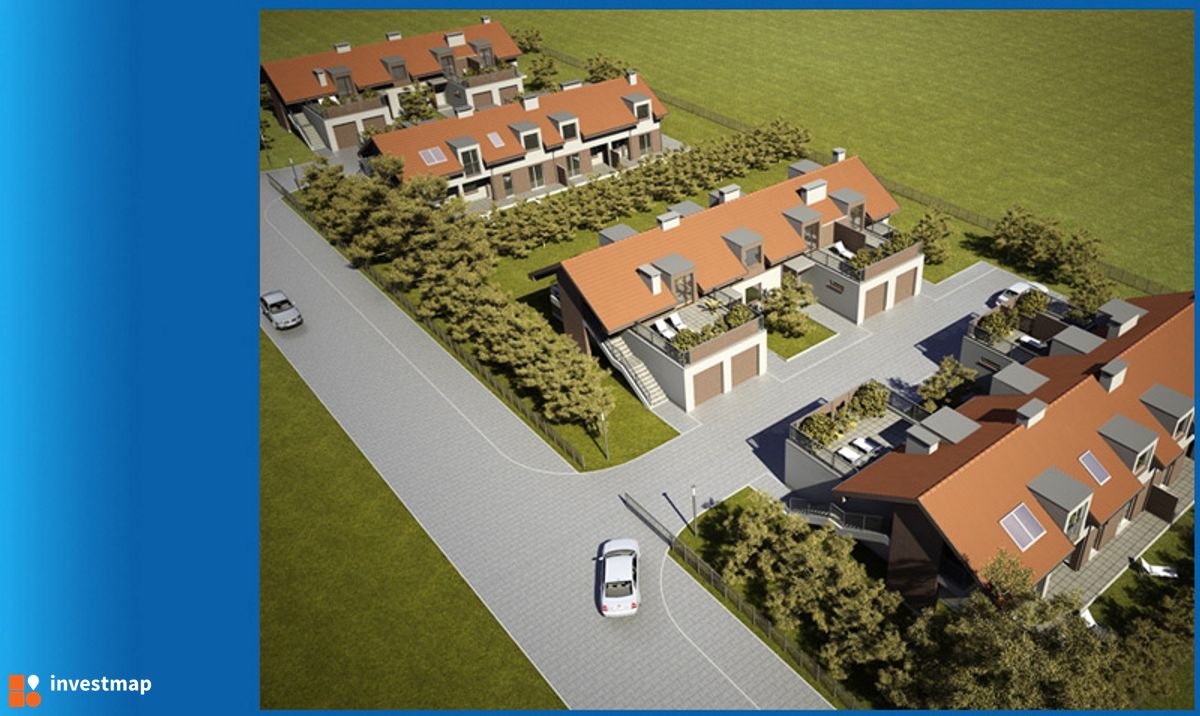 Wizualizacja [Kąty Wrocławskie] Osiedle 16 domków jednorodzinnych 4Living dodał Orzech 