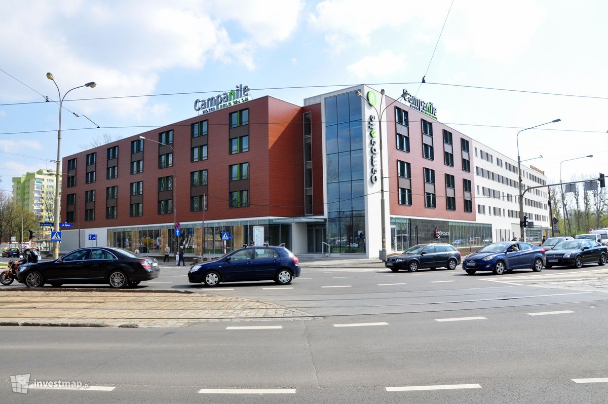 Zdjęcie [Wrocław] Hotel "Campanile", ul. Borowska fot. grzybson 