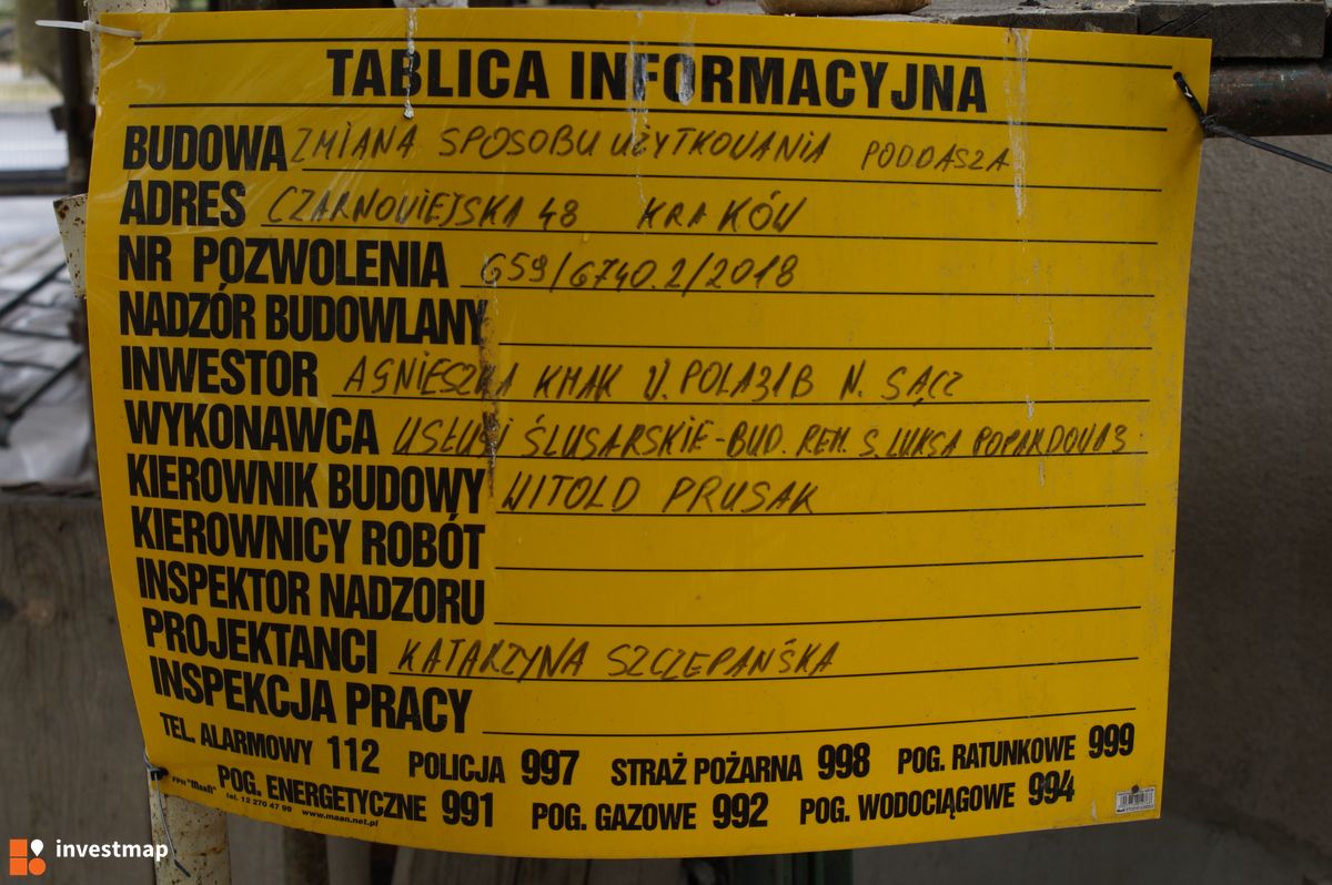 Zdjęcie [Kraków] Czarnowiejska 48 fot. Damian Daraż 