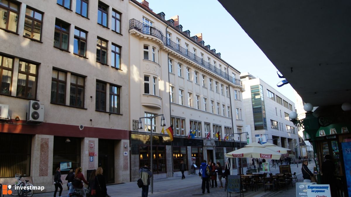 Zdjęcie [Wrocław] Kużnicza 43/45 ("Dom pod Zieloną Dynią i Dwoma Polakami") fot. akcentoffice 