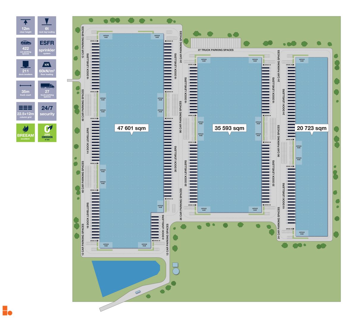 Wizualizacja Panattoni Park Iłowa II dodał Wojciech Jenda