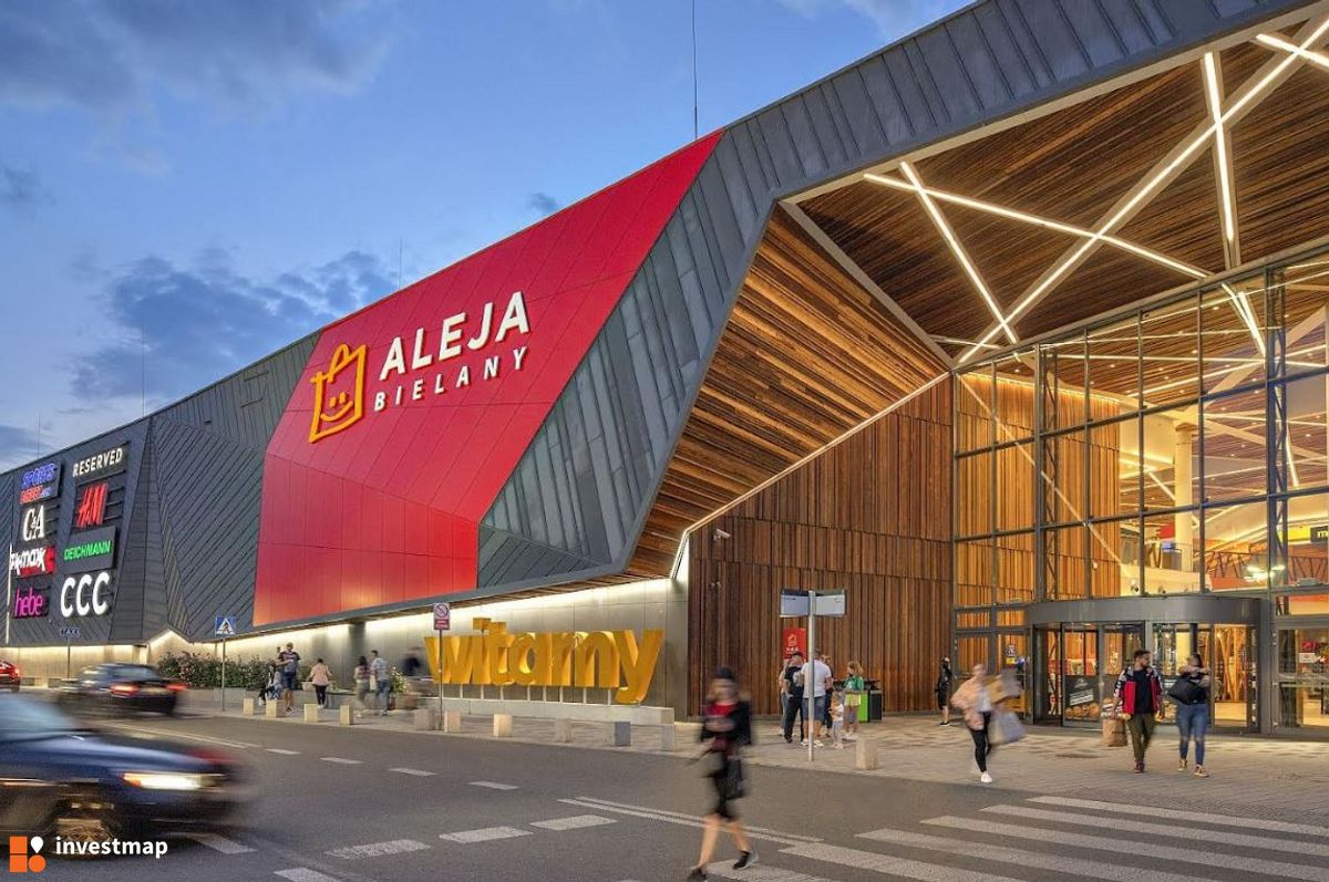 Zdjęcie Park Handlowy "Aleja Bielany" (rozbudowa) i "Ikea" fot. Orzech 