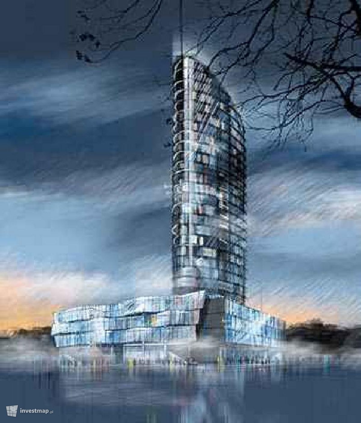 Wizualizacja Odra Tower (niezrealizowany projekt) dodał Jan Augustynowski