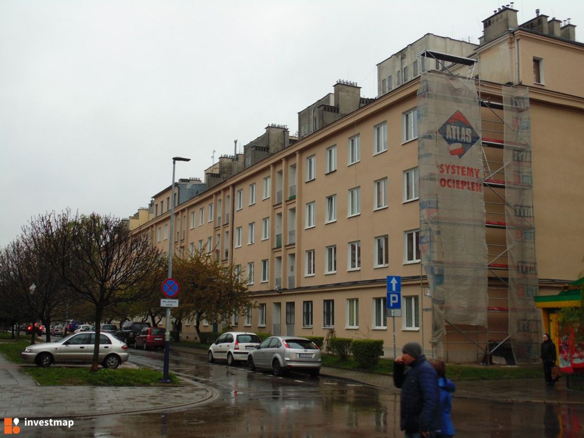 Zdjęcie [Kraków] Remont elewacji, ul. Kielecka 9 fot. Damian Daraż 