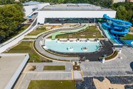 Budowa Fabryki Wody w Szczecinie, najnowocześniejszego kompleksu basenowo-edukacyjnego w Polsce dobiega końca [FILMY]