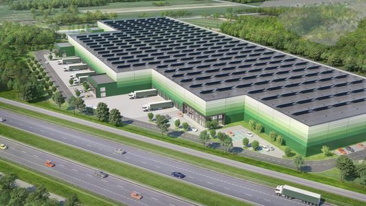 Pod Warszawą rusza budowa najbardziej energooszczędnego budynku GLP w Polsce [WIZUALIZACJE]
