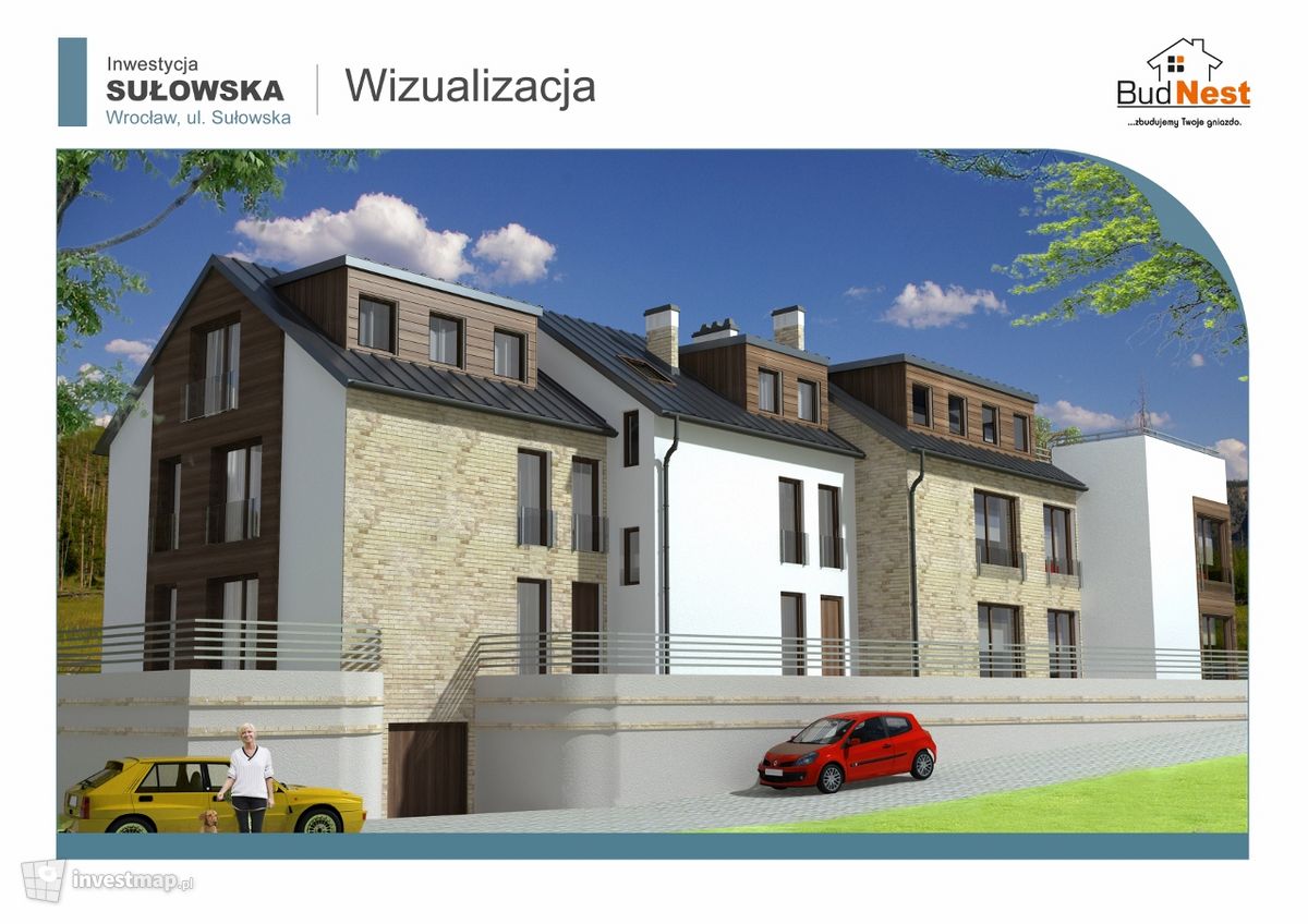 Wizualizacja [Wrocław] Budynek mieszkalno-biurowy, ul. Sułowska dodał MatKoz 