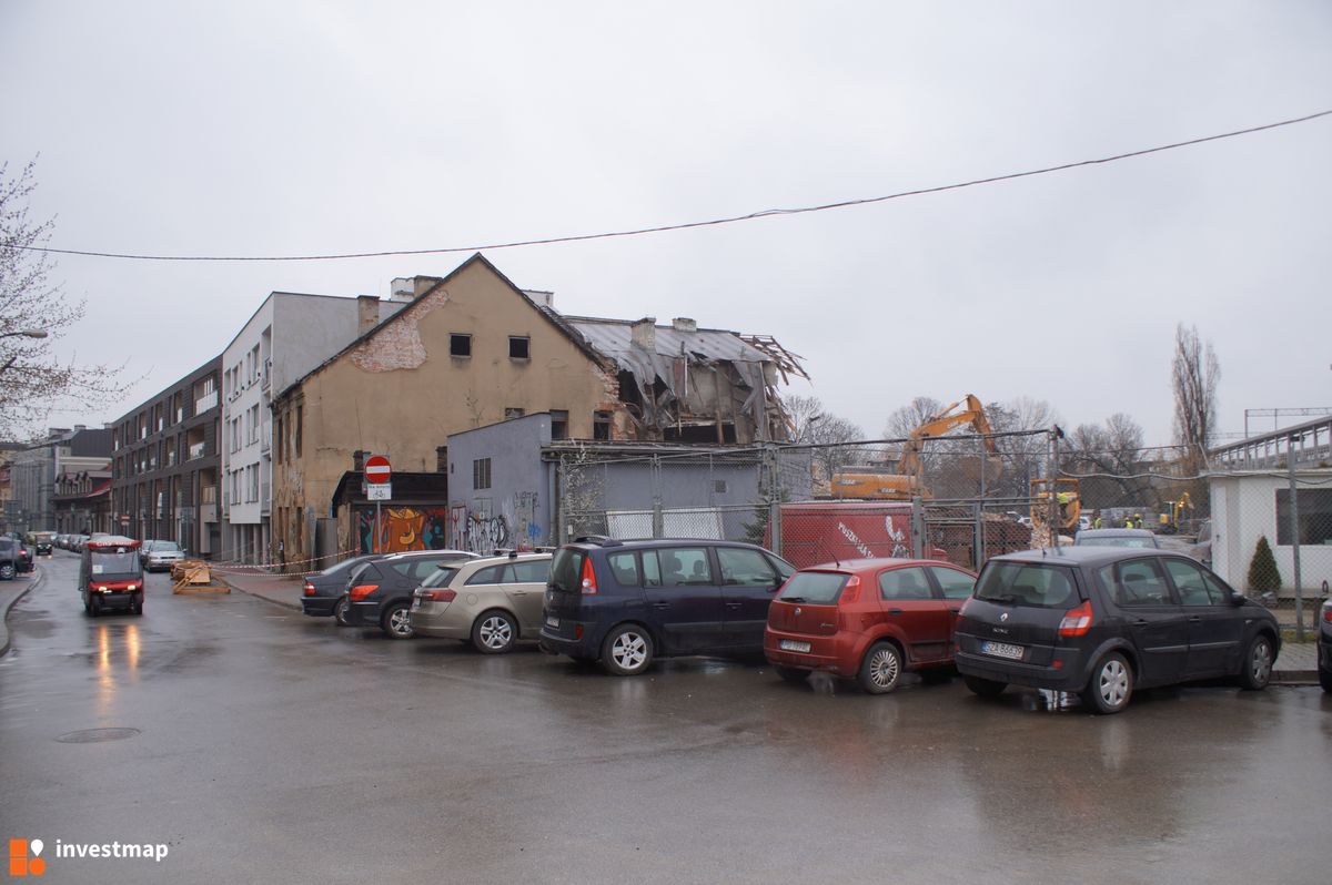 Zdjęcie [Kraków] Prace rozbiórkowe, ul. Kącik 18 fot. Damian Daraż 