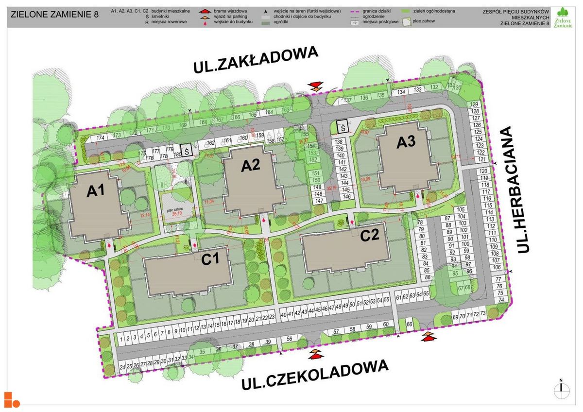Wizualizacja Zielone Zamienie VIII dodał Wojciech Jenda