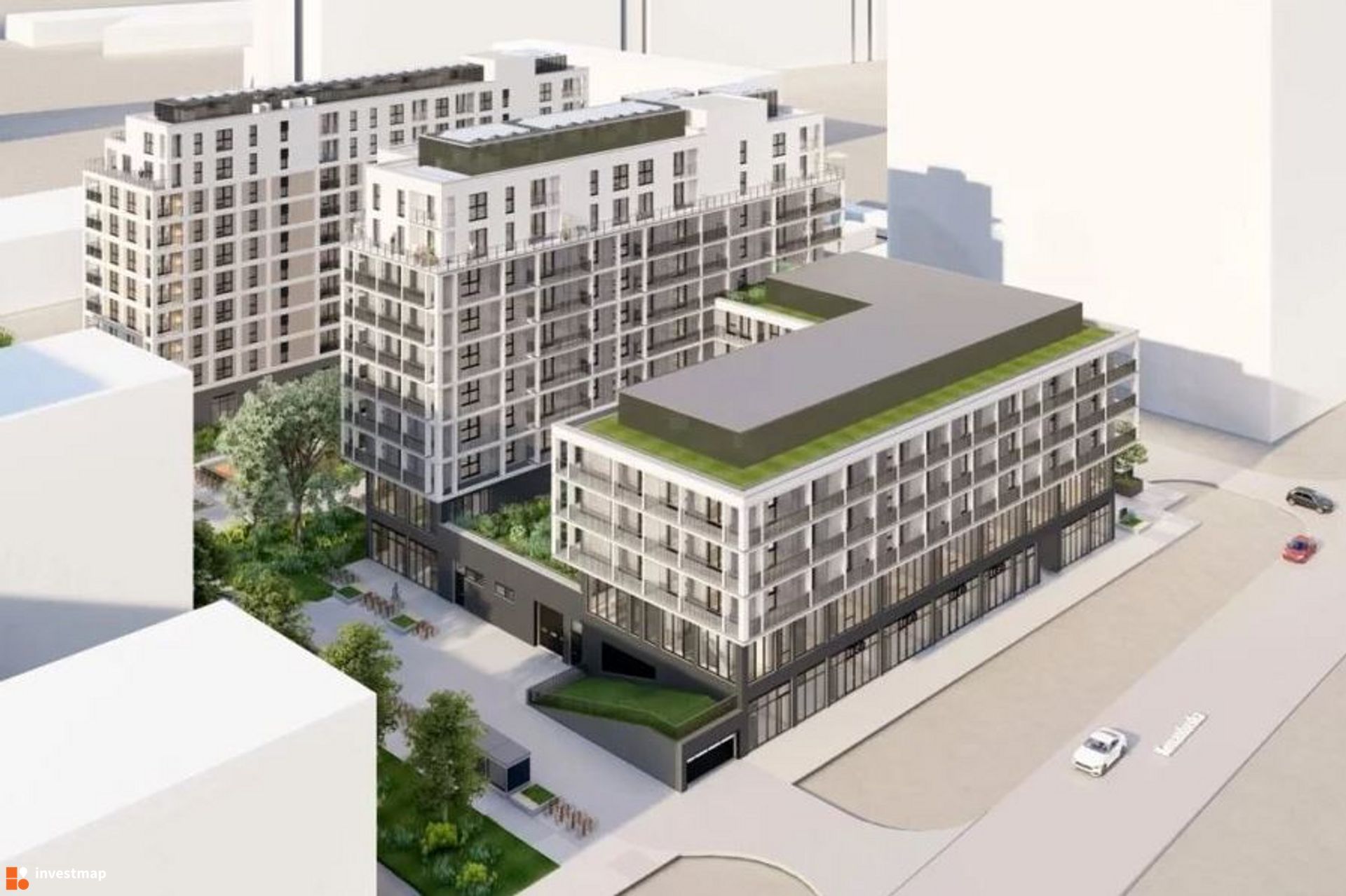 Stary pawilon handlowy przy Komandorskiej zastąpią nowe, wyższe budynki