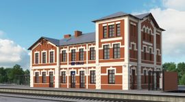 Zabytkowy dworzec w Olkuszu przejdzie dużą metamorfozę [WIZUALIZACJE]