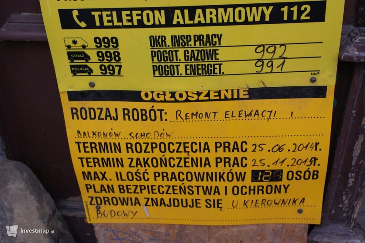 Zdjęcie [Kraków] Remont, ul. Bernardyńska 9 fot. Damian Daraż 