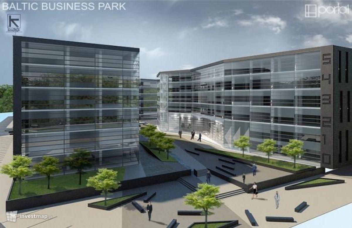 Wizualizacja [Szczecin] Kompleks biurowy "Baltic Business Park" dodał MatKoz 