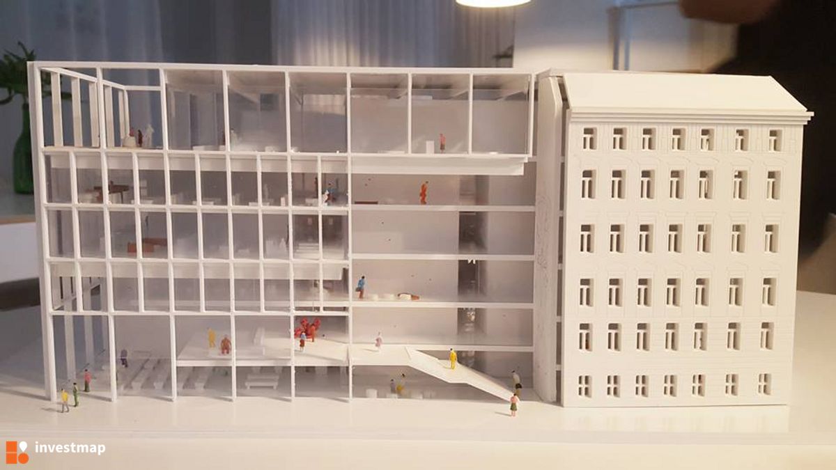 Wizualizacja [Wrocław] Concordia Hub (kamienica na Wyspie Słodowej 7/7a) dodał Mariusz Bartodziej