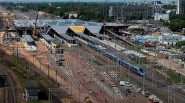 Postępują prace przy przebudowie dworca Warszawa Zachodnia [FILMY]