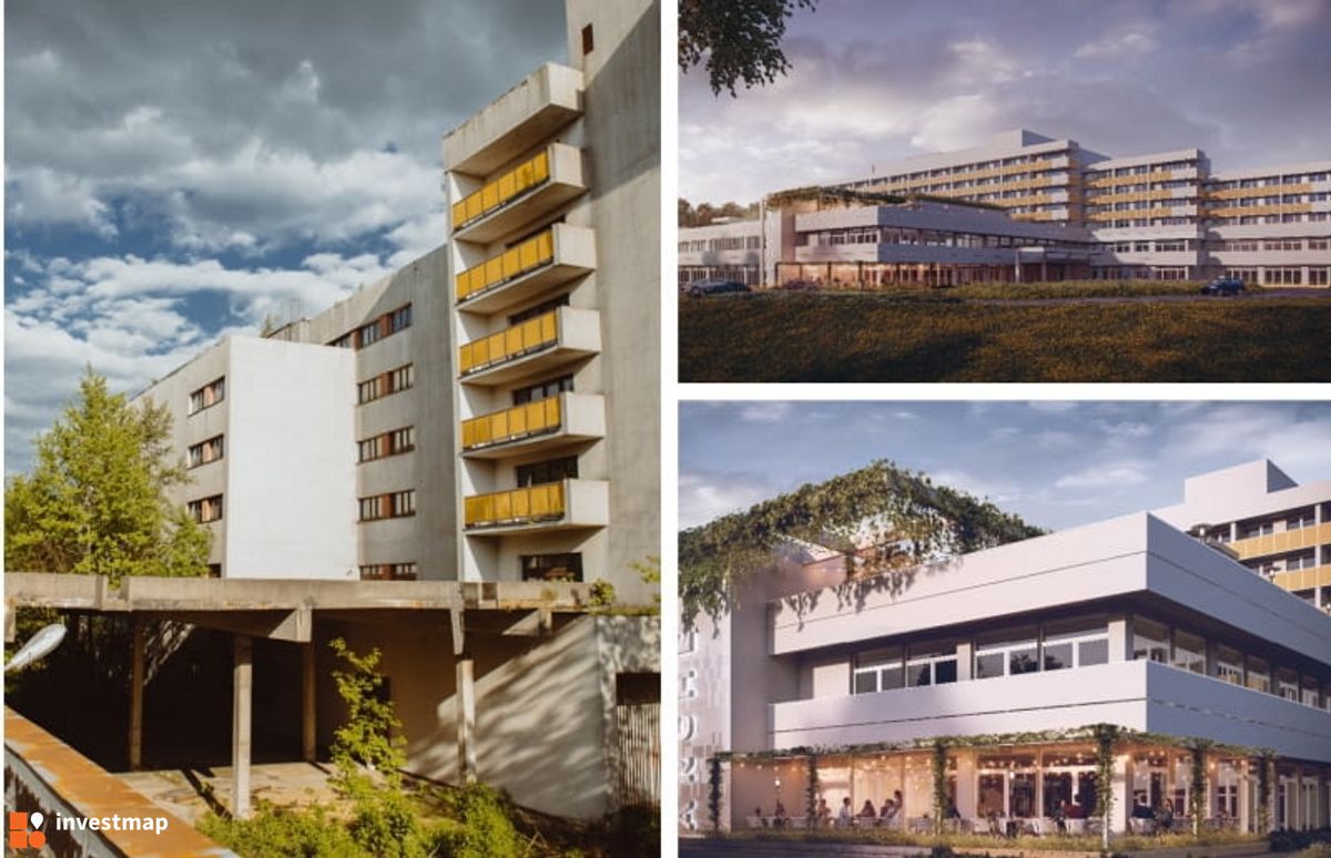 Wizualizacja Arche Nałęczów dawne Sanatorium Milicyjne dodał Wojciech Jenda