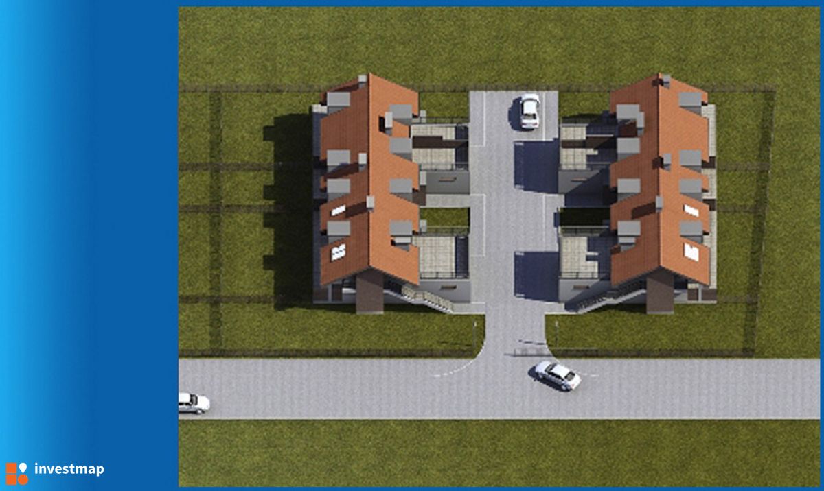 Wizualizacja [Kąty Wrocławskie] Osiedle 16 domków jednorodzinnych 4Living dodał Orzech 