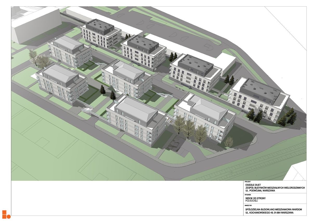 Wizualizacja [Warszawa] Osiedle "Duet" dodał Jan Hawełko 
