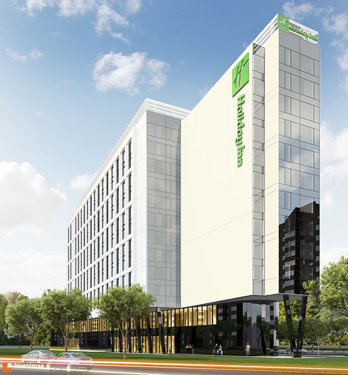 Wizualizacja [Warszawa] Hotel "Holiday Inn Warsaw Mokotów" 