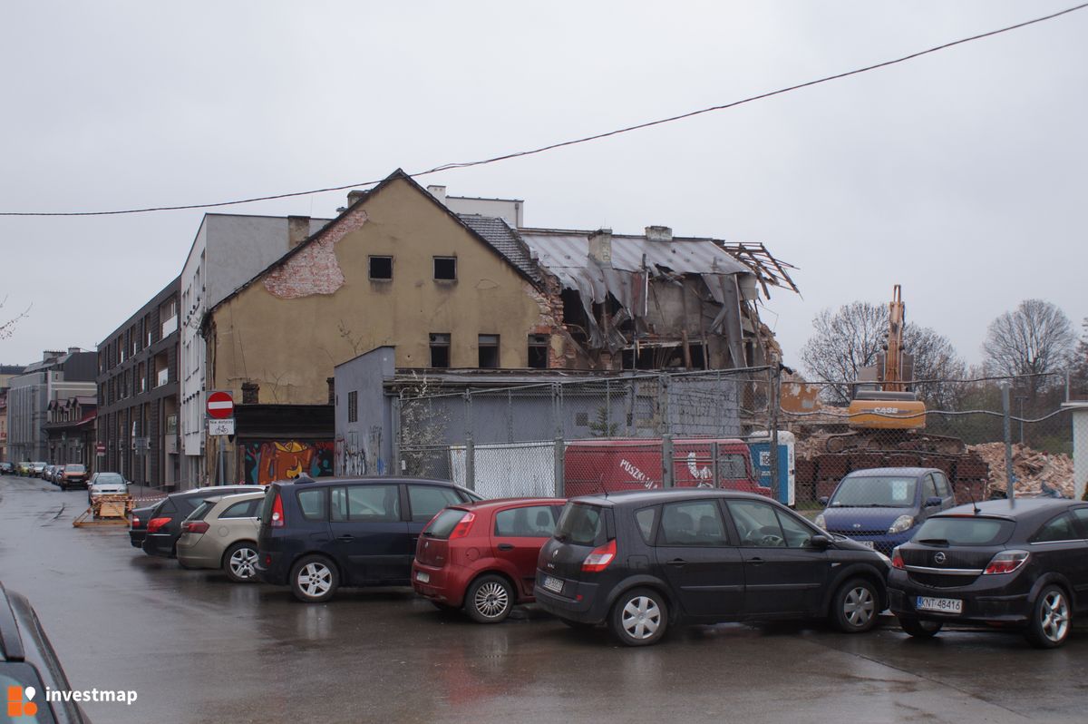 Zdjęcie [Kraków] Prace rozbiórkowe, ul. Kącik 18 fot. Damian Daraż 