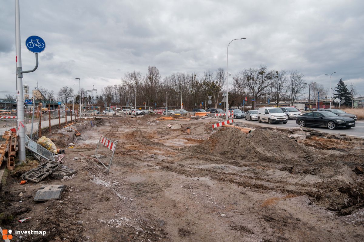 Zdjęcie Trasa tramwajowa na Jagodno fot. Jakub Zazula 