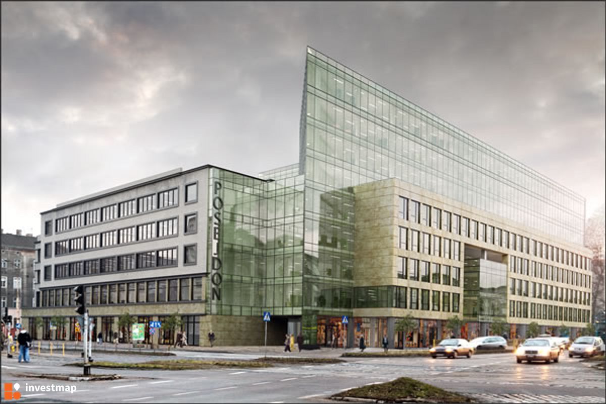 Wizualizacja Kompleks biurowo-konferencyjno-hotelowy "Posejdon" dodał MatKoz 