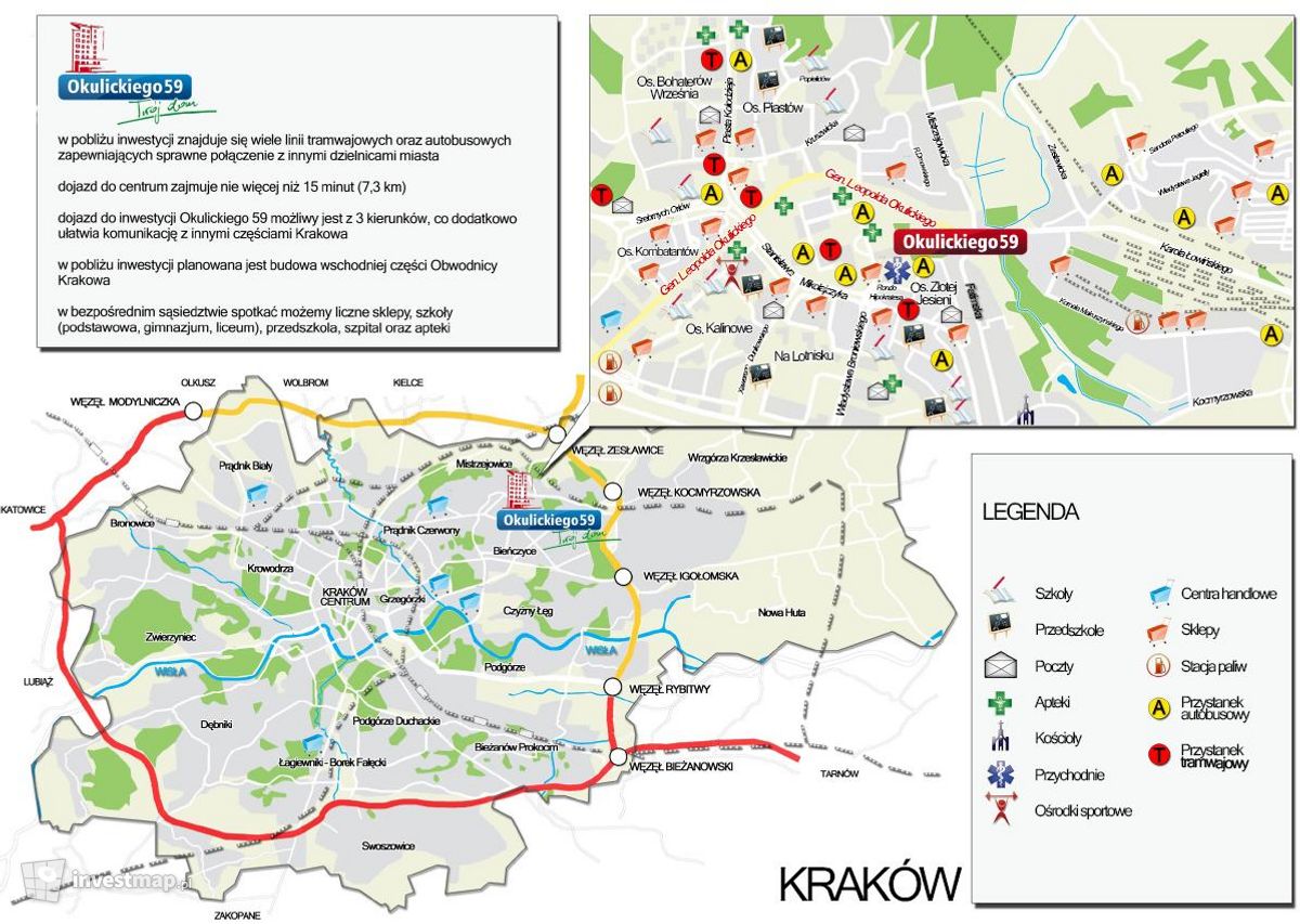 Wizualizacja [Kraków] Budynek wielorodzinny, ul. Okulickiego 59 dodał LC Corp 