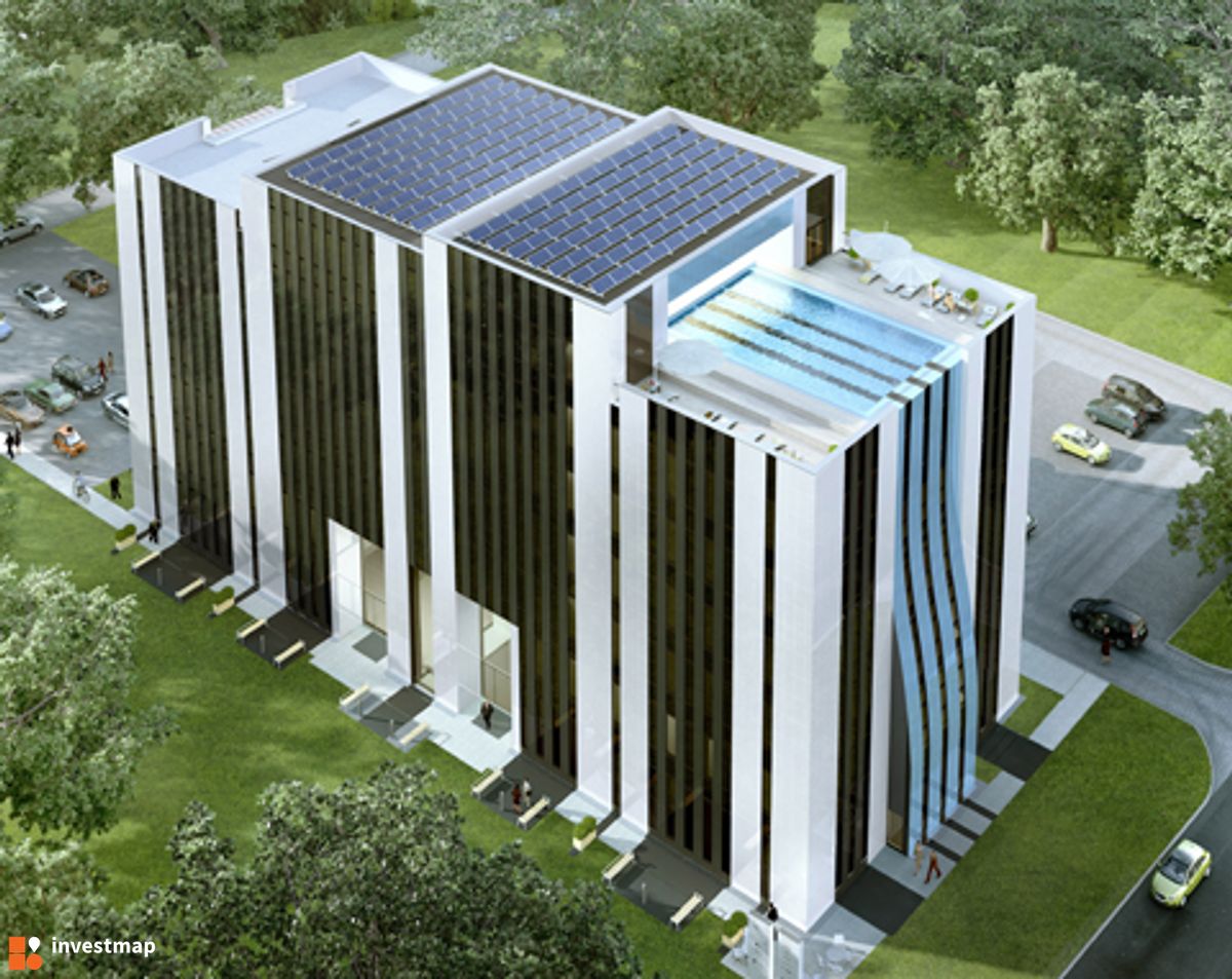 Wizualizacja West Business Center dodał alsen strasse 67 
