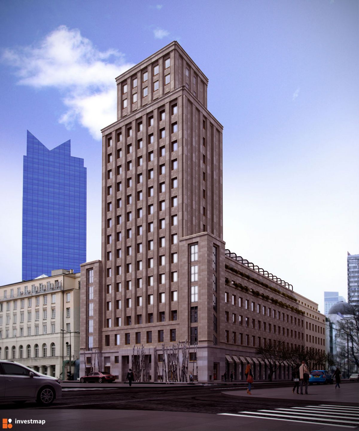 Wizualizacja [Warszawa] Biurowiec "Prudential" (modernizacja) dodał Damian Daraż 