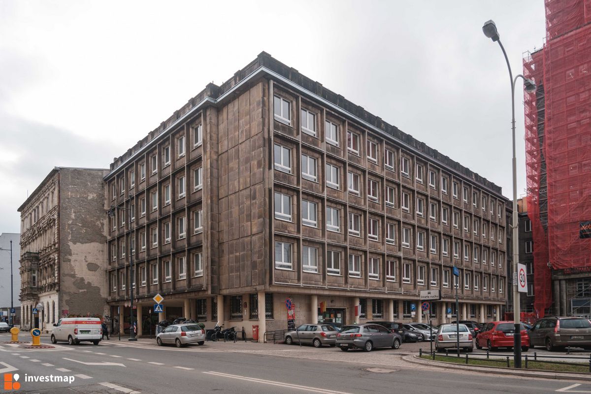 Zdjęcie Wieżowiec Centrali Tekstylnej fot. Jakub Zazula 