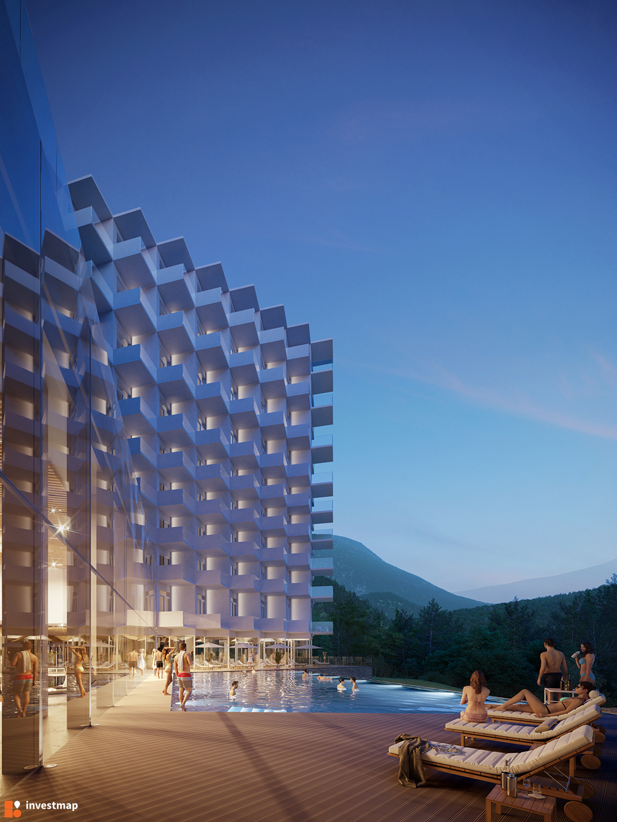 Wizualizacja "Crystal Mountain Resort" 