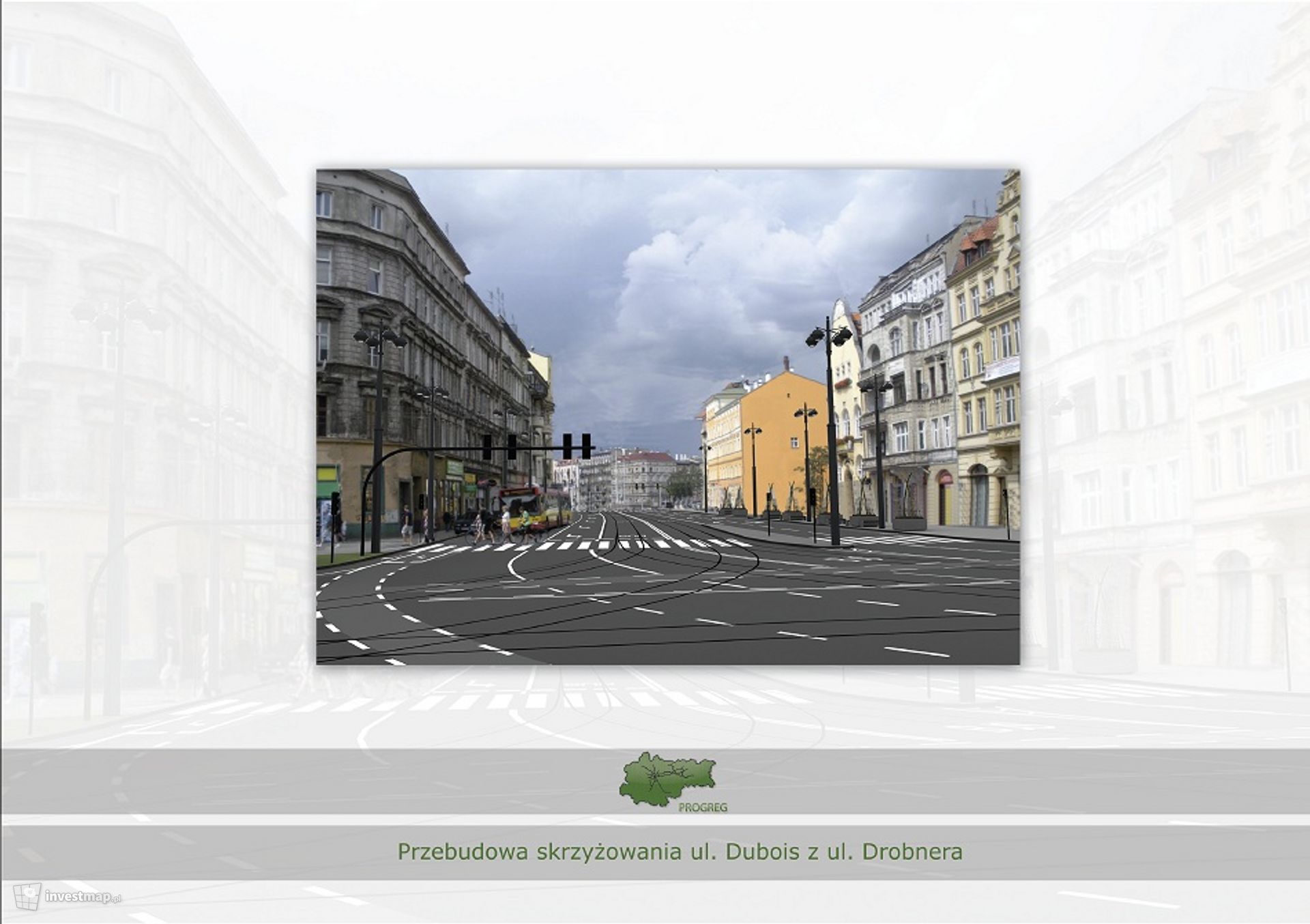 [Wrocław] Przebudowa skrzyżowania ulic Dubois i Drobnera