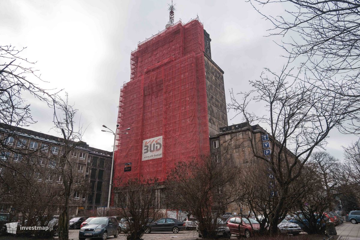 Zdjęcie Wieżowiec Centrali Tekstylnej fot. Jakub Zazula 