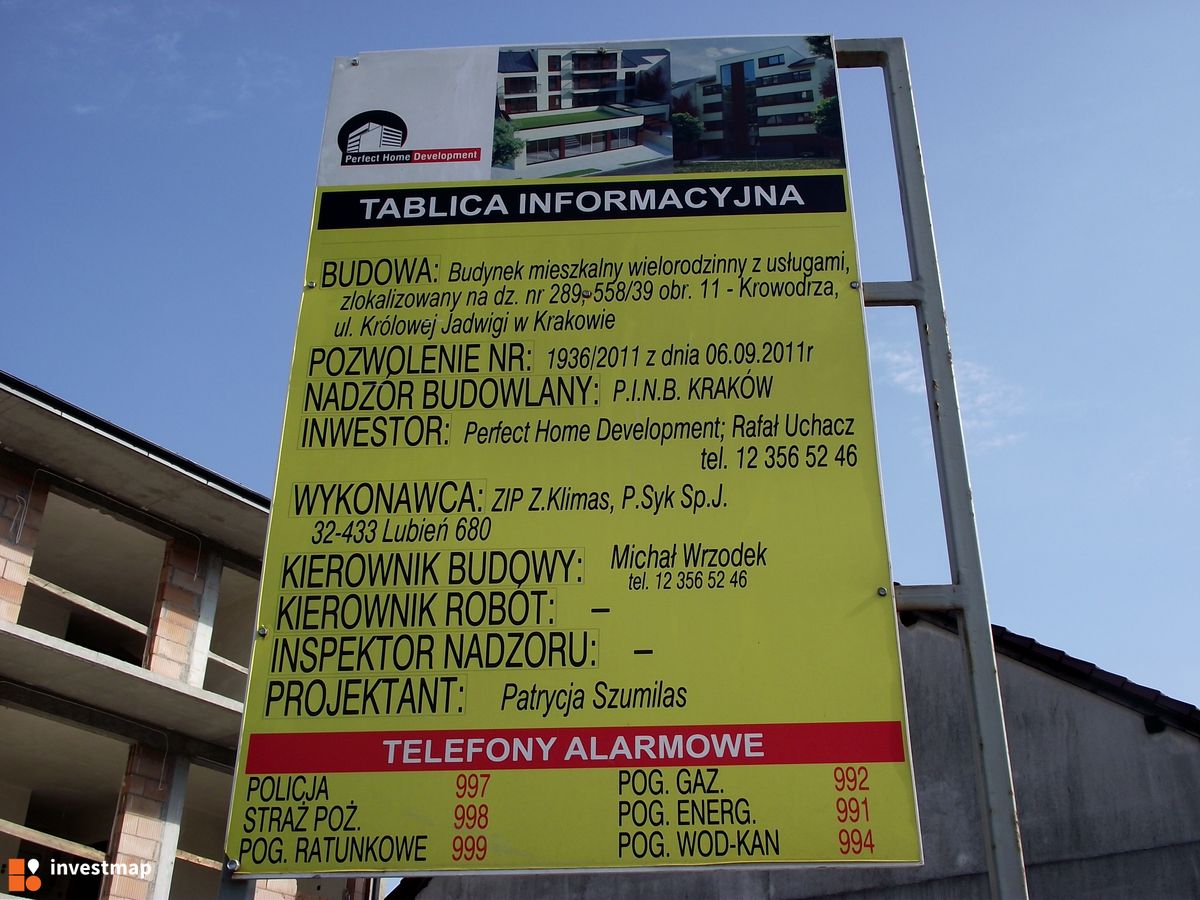 Zdjęcie [Kraków] Zabudowa Mieszkalna Wielorodzinna z Usługami, Garażem Podziemnym, KRAKÓW, Wola Justowska, ul. Królowej Jadwigi fot. Damian Daraż 