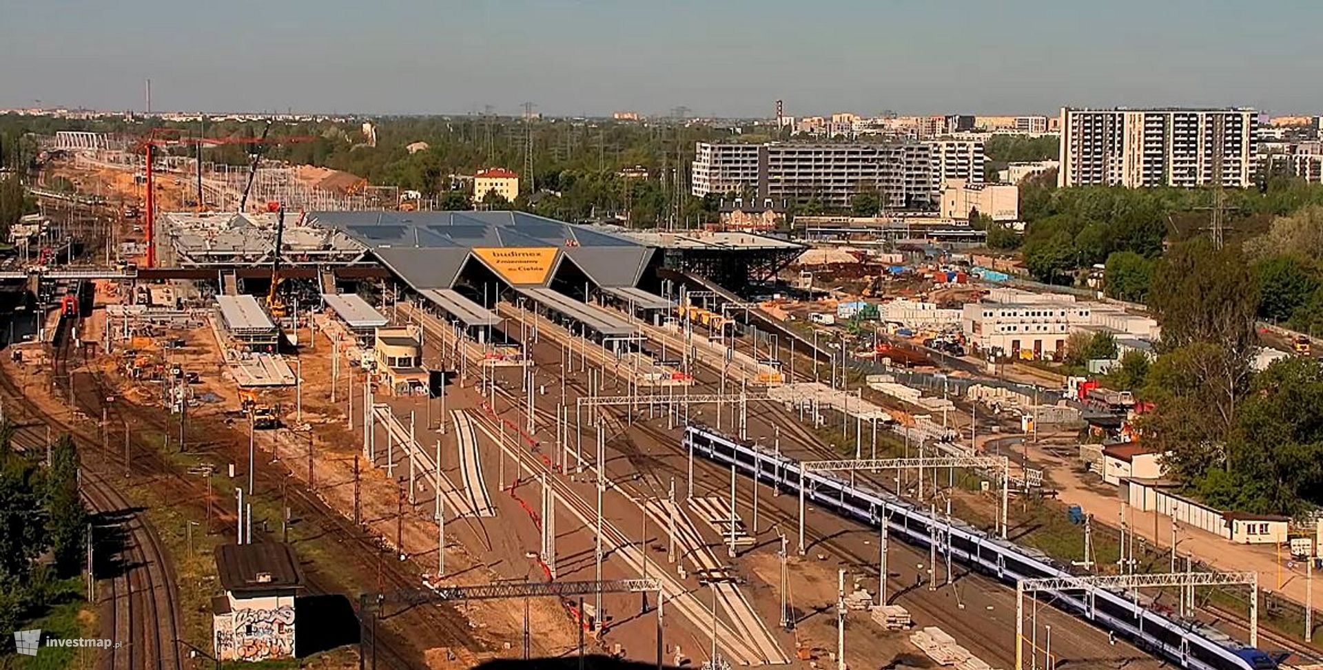 Trwa przebudowa dworca kolejowego Warszawa Zachodnia. Stanie się największym węzłem przesiadkowym w Polsce 