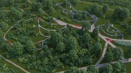 We Wrocławiu powstanie Rowerowy Park Mamuta - wyczynowe tory treningowe [WIZUALIZACJE]