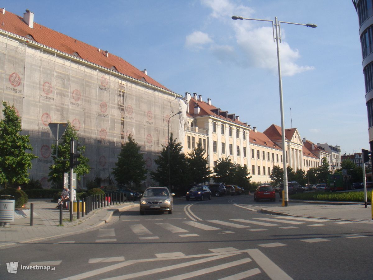 Zdjęcie [Wrocław] Gmach główny Uniwersytetu Przyrodniczego fot. Jan Augustynowski